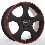 Диск BK 029 MtBRL (Matt Black Red Line) Storm